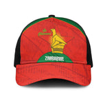 Zimbabwe Cricket Baseball Net Cap Go Chevrons 2003 Color Version - African Pride