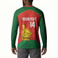 Custom Zimbabwe Cricket Button Sweatshirt Go Chevrons 2003 Color Version