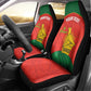Afro Cricket Zimbabwe Custom Car Seat Cover Go Chevrons 2003 Color - African Pride