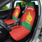 Afro Cricket Zimbabwe Custom Car Seat Cover Go Chevrons 2003 Color - African Pride