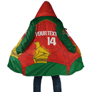 Custom Zimbabwe Cricket Cloak Go Chevrons 2003 Color Version