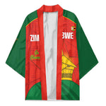 Custom Zimbabwe Cricket Kimono Go Chevrons 2003 Color Version