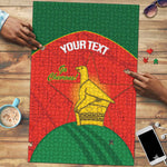 Custom Zimbabwe Cricket Puzzle Go Chevrons 2003 Color Version