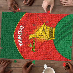 Custom Zimbabwe Cricket Puzzle Go Chevrons 2003 Color Version