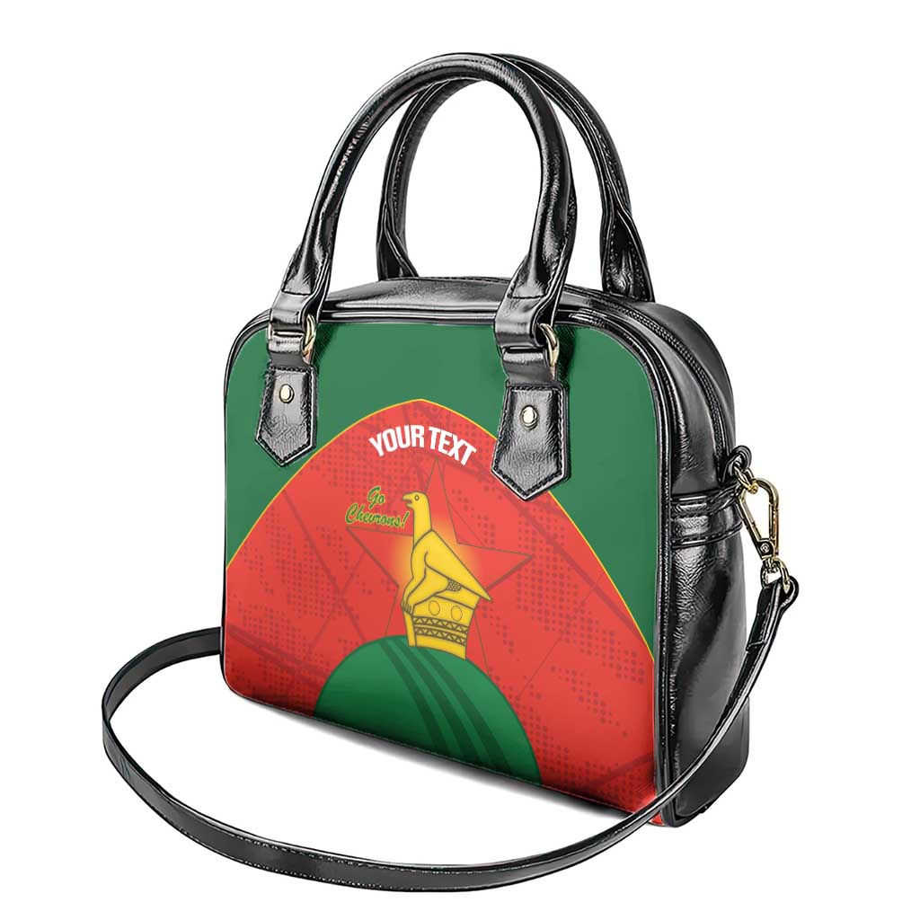 Afro Cricket Zimbabwe Custom Shoulder Handbag Go Chevrons 2003 Color - African Pride