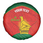 Afro Cricket Zimbabwe Custom Spare Tire Cover Go Chevrons 2003 Color - African Pride