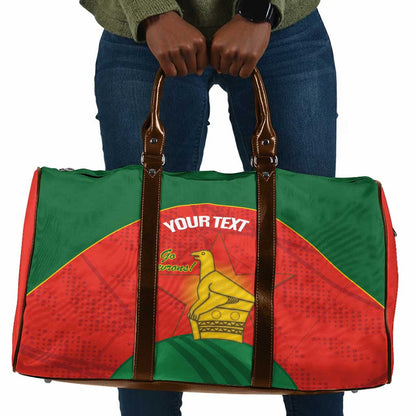 Custom Zimbabwe Cricket Travel Bag Go Chevrons 2003 Color Version
