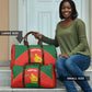 Custom Zimbabwe Cricket Travel Bag Go Chevrons 2003 Color Version