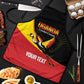 Custom Uganda Cricket Apron Go Cranes African Pattern