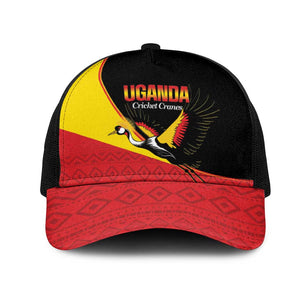 Uganda Cricket Baseball Net Cap Go Cranes African Pattern - African Pride