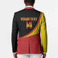 Custom Uganda Cricket Blazer Go Cranes African Pattern