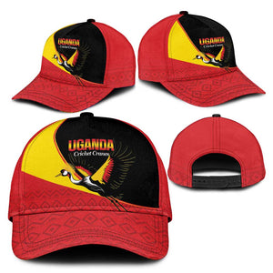 Uganda Cricket Classic Cap Go Cranes African Pattern - African Pride