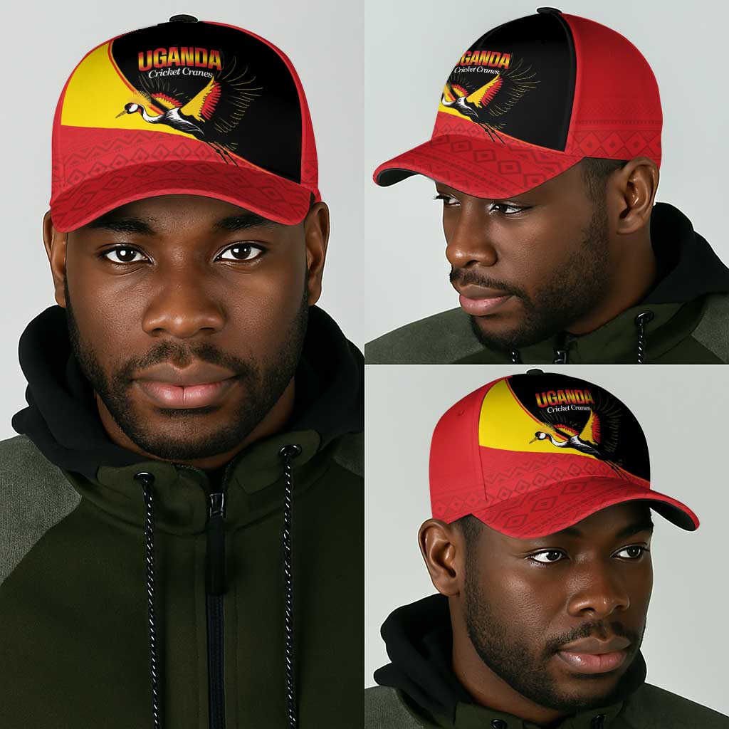 Uganda Cricket Classic Cap Go Cranes African Pattern - African Pride