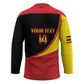 Custom Uganda Cricket Hockey Jersey Go Cranes African Pattern