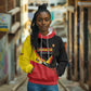 Afro Cricket Uganda Custom Hoodie Go Cranes African Pattern - African Pride