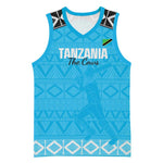 Afro Cricket Tanzania Custom Basketball Jersey Go Cows Sporty African Pattern LT14