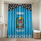 Custom Tanzania Cricket Bathroom Set Go Cows Sporty African Pattern