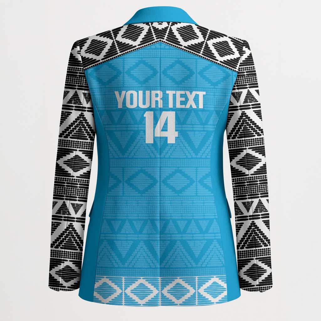 Custom Tanzania Cricket Blazer Go Cows Sporty African Pattern