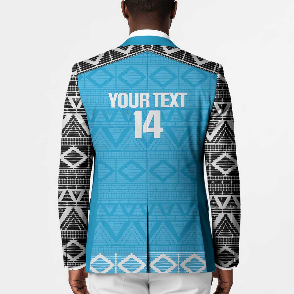 Custom Tanzania Cricket Blazer Go Cows Sporty African Pattern