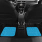 Afro Cricket Tanzania Custom Car Mats Go Cows Sporty African Pattern - African Pride