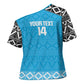Custom Tanzania Cricket Cross Shoulder Shirt Go Cows Sporty African Pattern