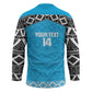 Custom Tanzania Cricket Hockey Jersey Go Cows Sporty African Pattern