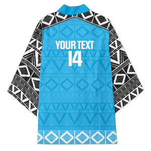 Custom Tanzania Cricket Kimono Go Cows Sporty African Pattern