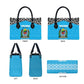Custom Tanzania Cricket Leather Bag Go Cows Sporty African Pattern