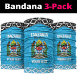 Afro Cricket Tanzania Custom Neck Gaiter Go Cows Sporty African Pattern LT14