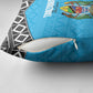 Custom Tanzania Cricket Pillow Cover Go Cows Sporty African Pattern