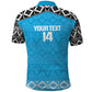 Afro Cricket Tanzania Custom Polo Shirt Go Cows Sporty African Pattern - African Pride