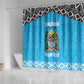 Afro Cricket Tanzania Custom Shower Curtain Go Cows Sporty African Pattern - African Pride