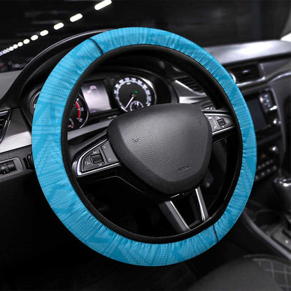Afro Cricket Tanzania Steering Wheel Cover Go Cows Sporty African Pattern - African Pride