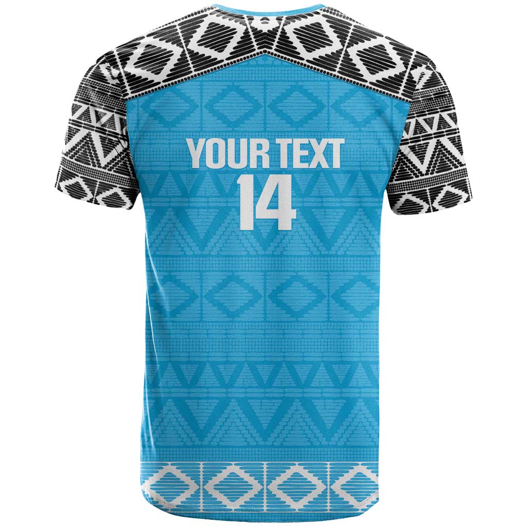 Afro Cricket Tanzania Custom T shirt Go Cows Sporty African Pattern - African Pride