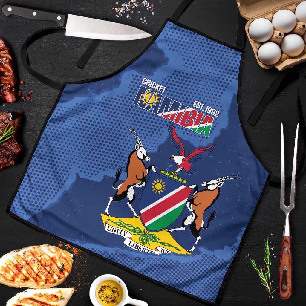 Custom Namibia Cricket Apron Go Eagles Est 1992