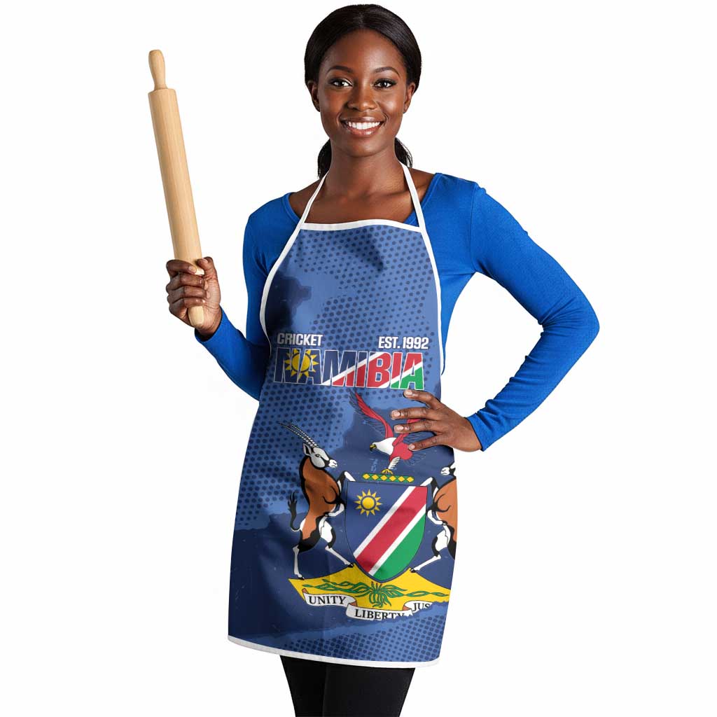 Custom Namibia Cricket Apron Go Eagles Est 1992