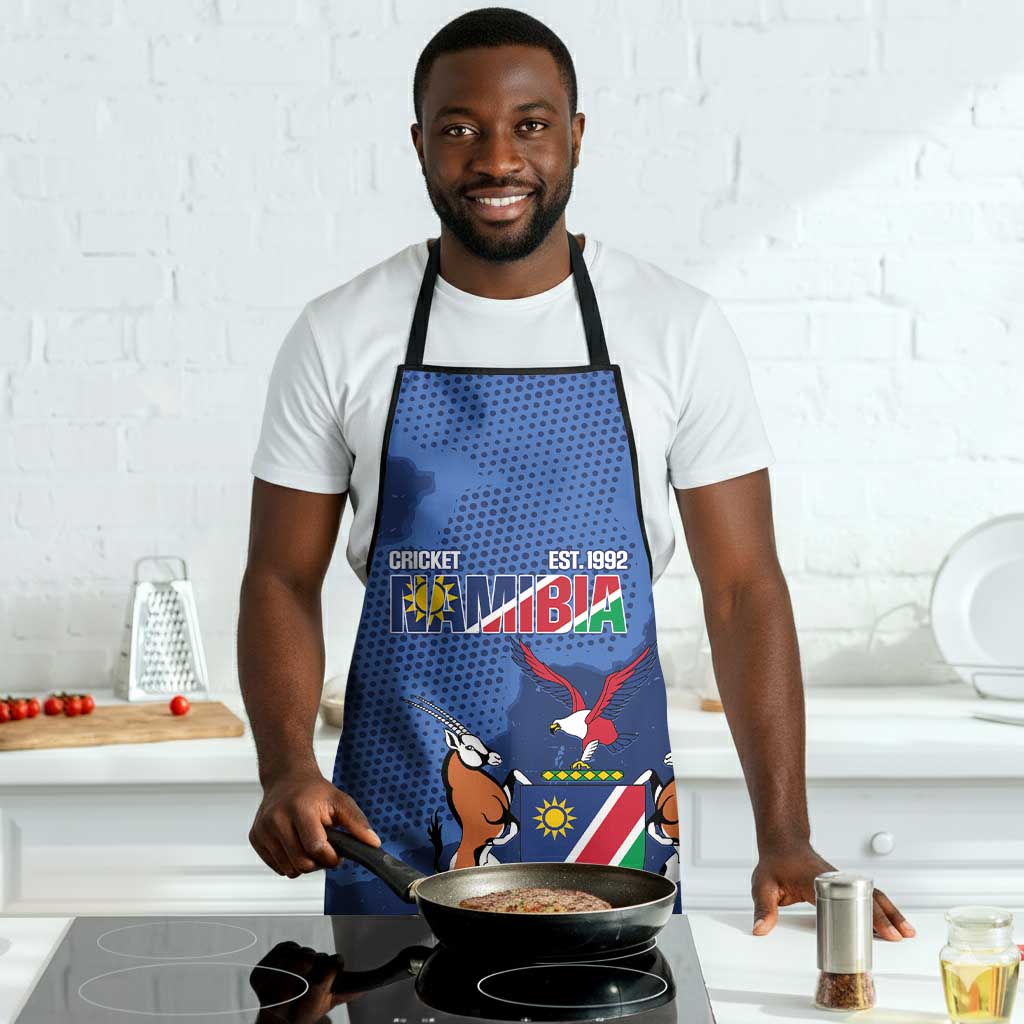 Custom Namibia Cricket Apron Go Eagles Est 1992