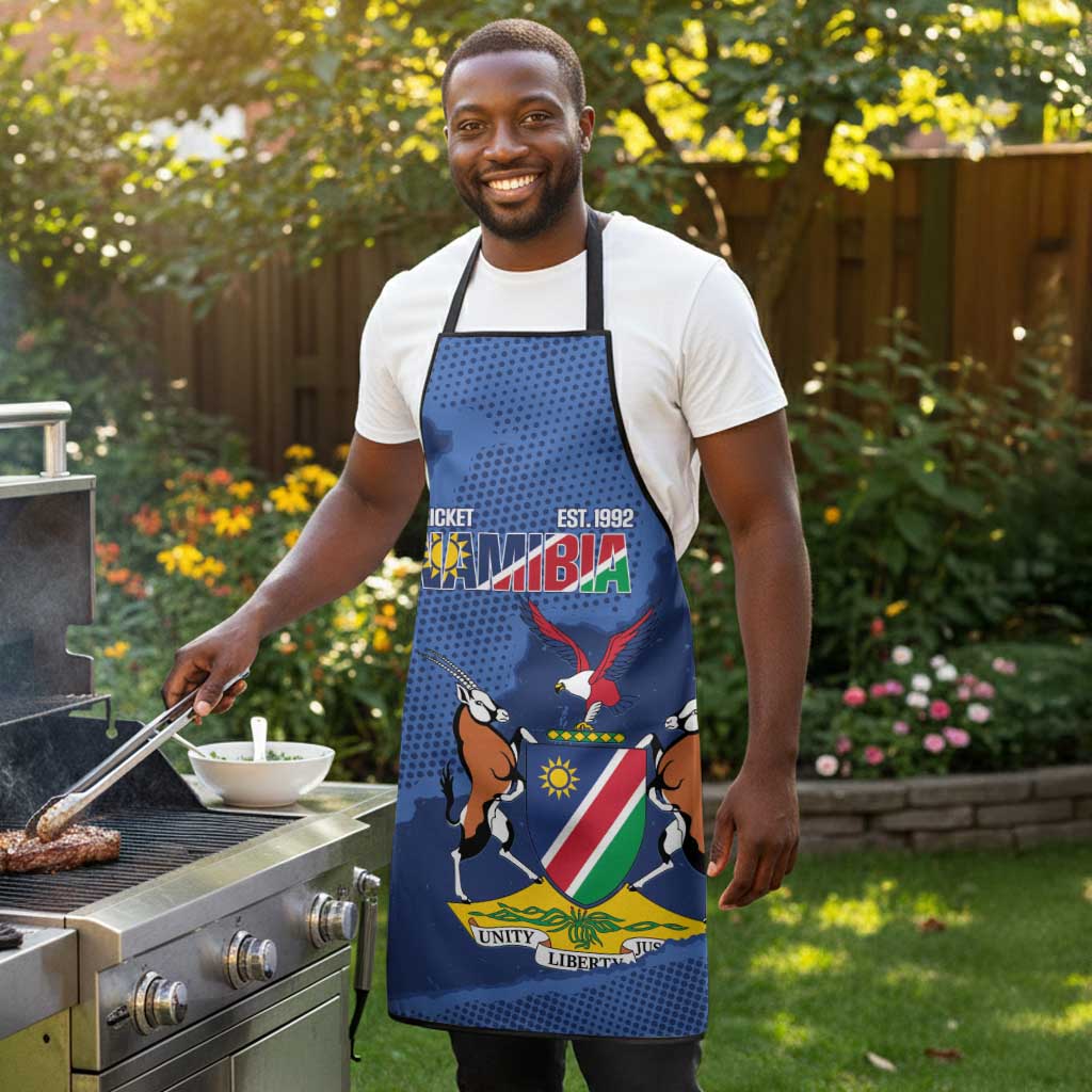 Custom Namibia Cricket Apron Go Eagles Est 1992