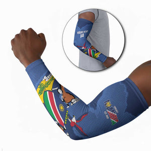 Custom Namibia Cricket Arm Sleeves Go Eagles Est 1992