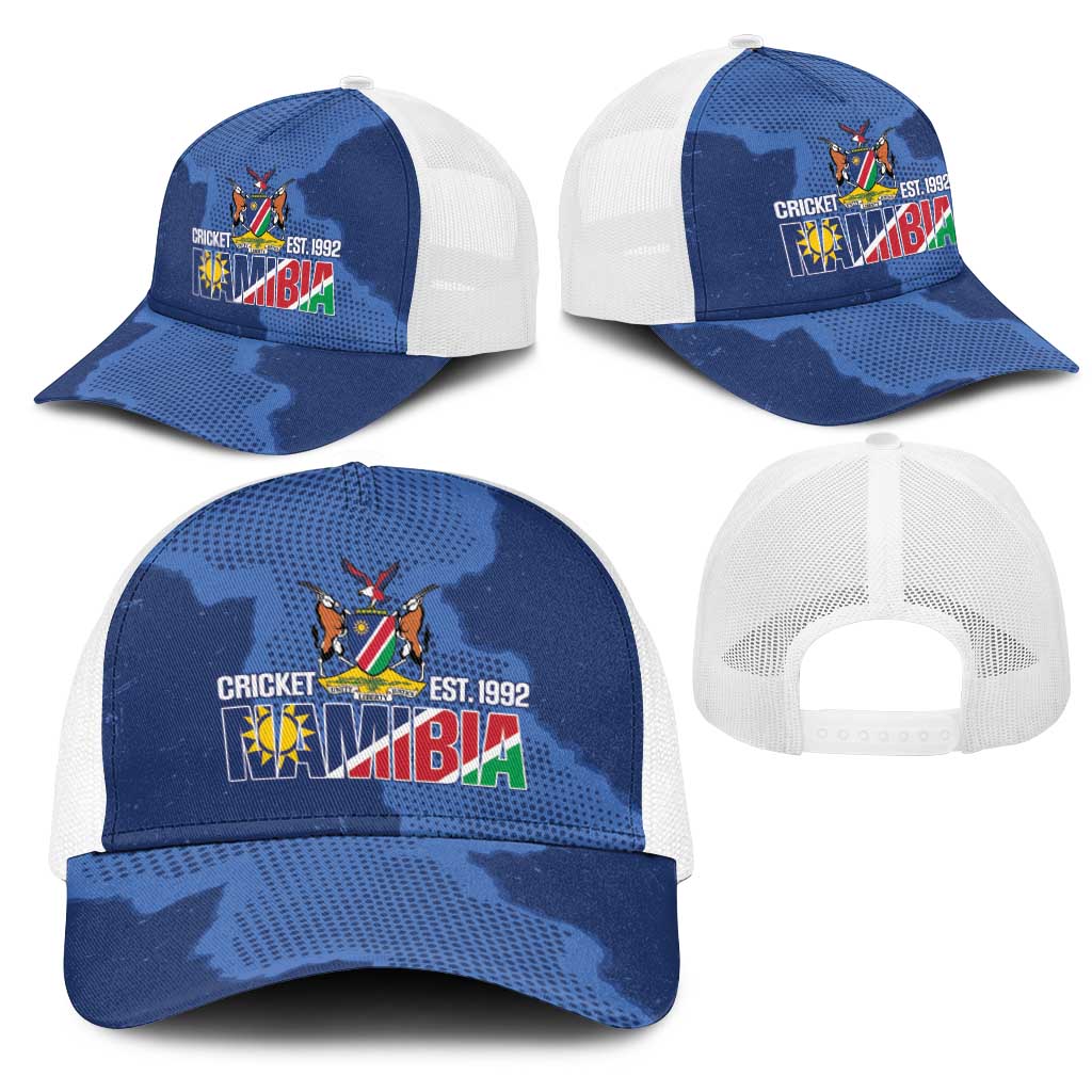 Namibia Cricket Baseball Net Cap Go Eagles Est 1992 - African Pride