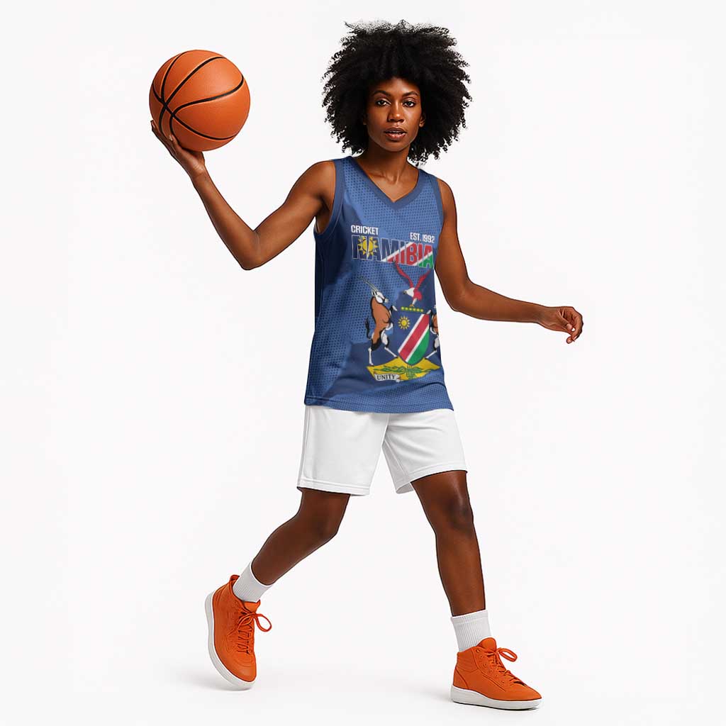 Afro Cricket Namibia Custom Basketball Jersey Go Eagles Est 1992 LT14