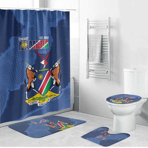 Custom Namibia Cricket Bathroom Set Go Eagles Est 1992