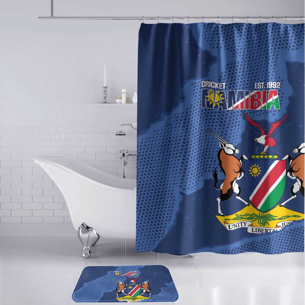 Custom Namibia Cricket Bathroom Set Go Eagles Est 1992