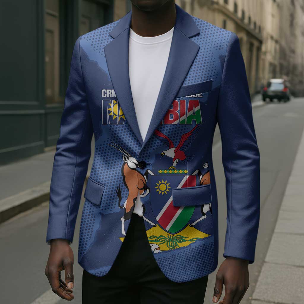 Custom Namibia Cricket Blazer Go Eagles Est 1992