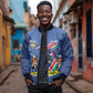 Afro Cricket Namibia Custom Bomber Jacket Go Eagles Est 1992 - African Pride