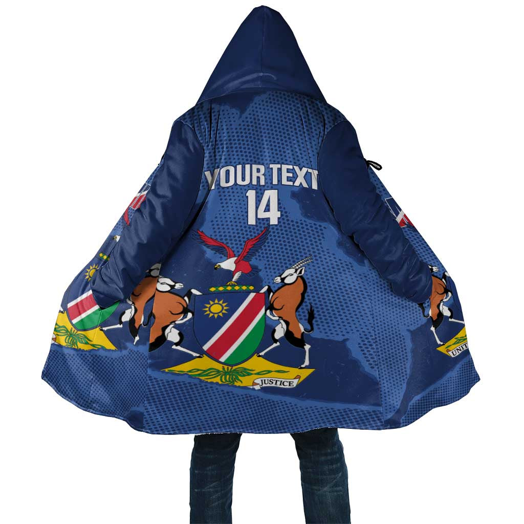 Custom Namibia Cricket Cloak Go Eagles Est 1992