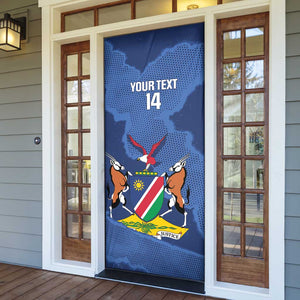 Custom Namibia Cricket Door Cover Go Eagles Est 1992