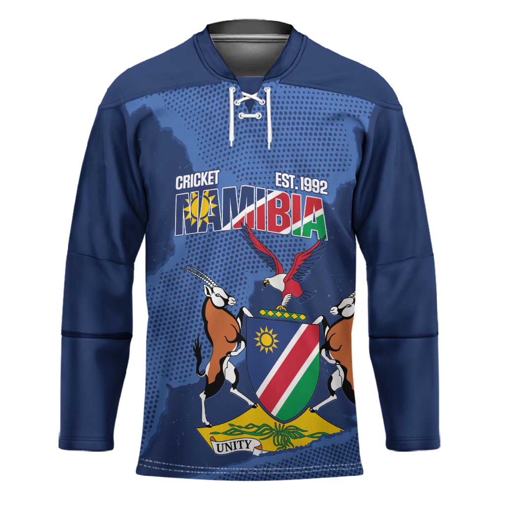 Custom Namibia Cricket Hockey Jersey Go Eagles Est 1992