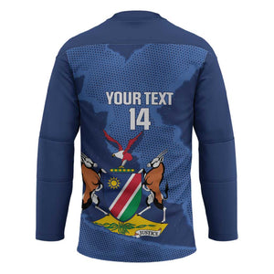Custom Namibia Cricket Hockey Jersey Go Eagles Est 1992