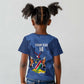 Afro Cricket Namibia Custom Kid T shirt Go Eagles Est 1992 - African Pride